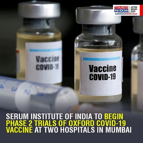 Serum Institute of India to begin phase 2 trials of Oxford COVID-19 vaccine this week